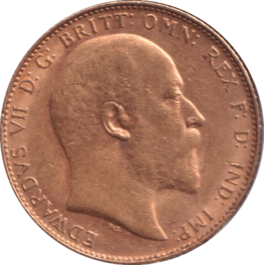 1908 GOLD SOVEREIGN ( EF ) - SOVEREIGN - Cambridgeshire Coins