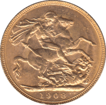 1908 GOLD SOVEREIGN PERTH MINT ( EF ) - SOVEREIGN - Cambridgeshire Coins