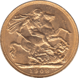 1908 GOLD SOVEREIGN PERTH MINT ( EF ) - SOVEREIGN - Cambridgeshire Coins