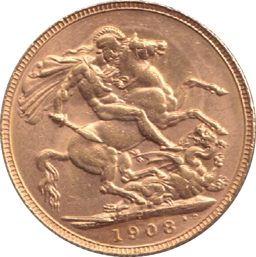 1908 GOLD SOVEREIGN ( UNC ) PERTH MINT - SOVEREIGN - Cambridgeshire Coins