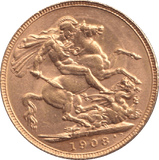 1908 GOLD SOVEREIGN ( UNC ) PERTH MINT - SOVEREIGN - Cambridgeshire Coins