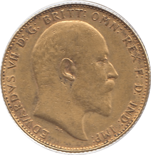 1908 GOLD SOVEREIGN ( VF ) - SOVEREIGN - Cambridgeshire Coins