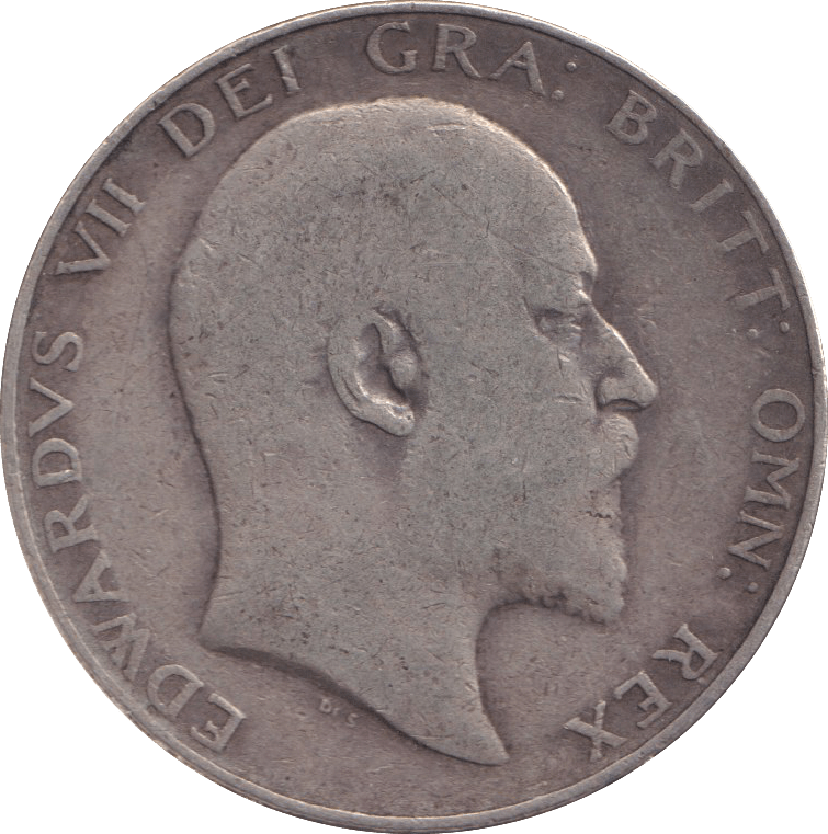 1908 HALFCROWN ( F ) - HALFCROWN - Cambridgeshire Coins