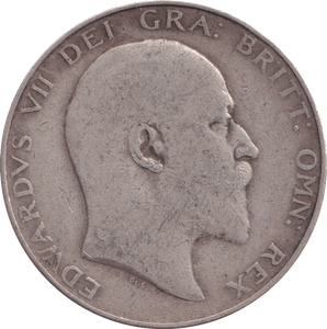 1908 HALFCROWN ( F ) - HALFCROWN - Cambridgeshire Coins