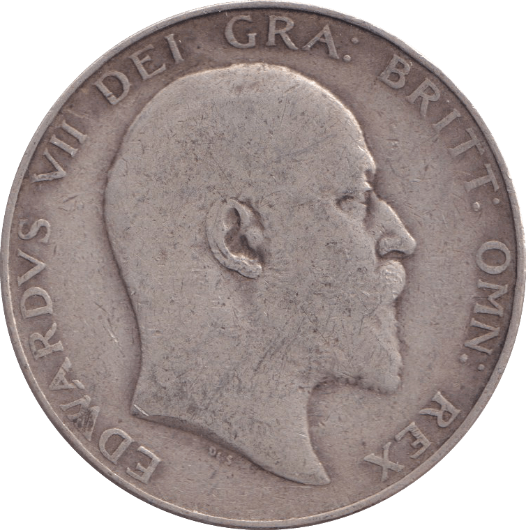1908 HALFCROWN ( F ) - HALFCROWN - Cambridgeshire Coins