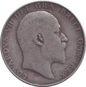 1908 HALFCROWN ( FINE ) 11 - HALFCROWN - Cambridgeshire Coins