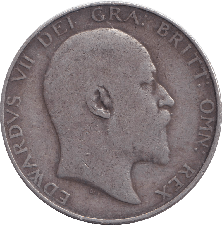 1908 HALFCROWN ( FINE ) 11 - HALFCROWN - Cambridgeshire Coins