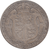 1908 HALFCROWN ( FINE ) - HALFCROWN - Cambridgeshire Coins