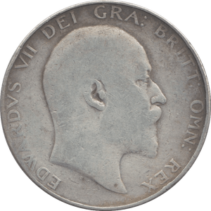 1908 HALFCROWN ( FINE ) - Halfcrown - Cambridgeshire Coins