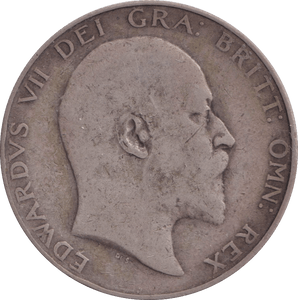 1908 HALFCROWN ( FINE ) - HALFCROWN - Cambridgeshire Coins