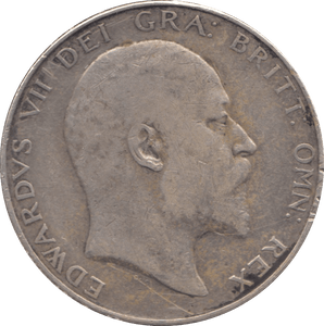 1908 HALFCROWN ( FINE ) - HALFCROWN - Cambridgeshire Coins