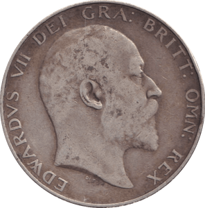 1908 HALFCROWN ( FINE ) - HALFCROWN - Cambridgeshire Coins