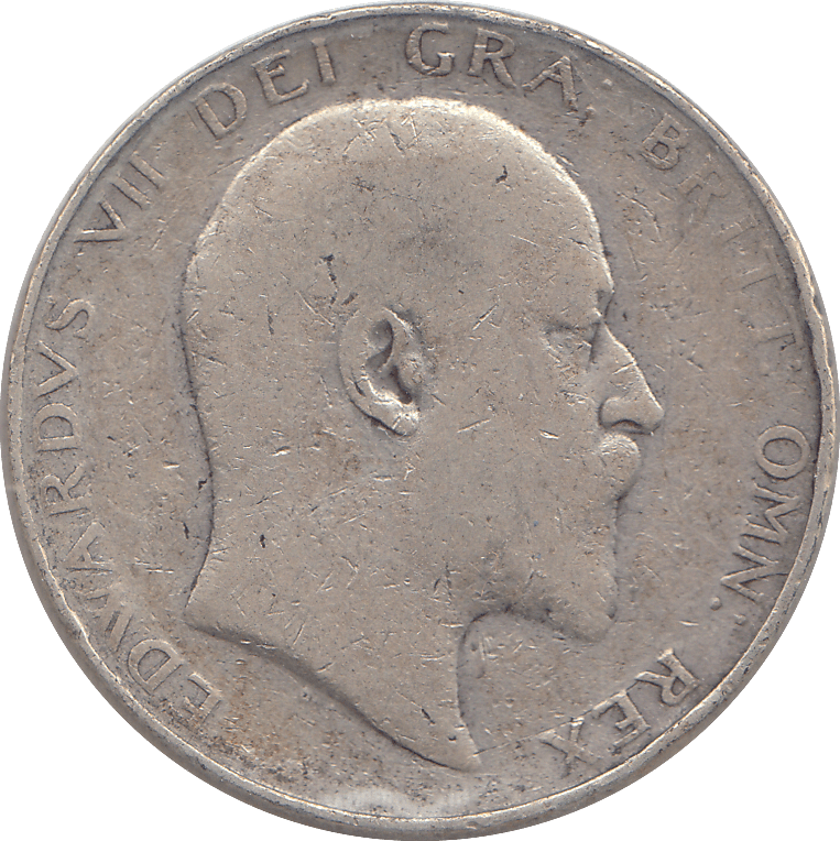 1908 HALFCROWN ( FINE ) - HALFCROWN - Cambridgeshire Coins