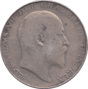 1908 HALFCROWN ( FINE ) - HALFCROWN - Cambridgeshire Coins