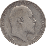 1908 HALFCROWN ( FINE ) - Halfcrown - Cambridgeshire Coins