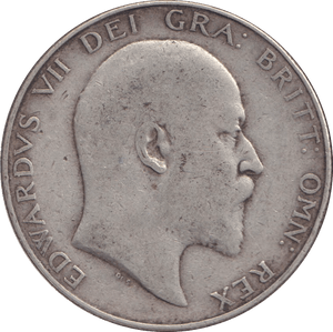 1908 HALFCROWN ( FINE ) - HALFCROWN - Cambridgeshire Coins