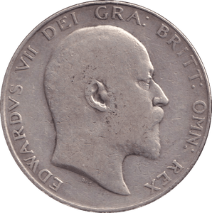 1908 HALFCROWN ( FINE ) - HALFCROWN - Cambridgeshire Coins