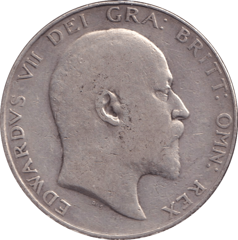 1908 HALFCROWN ( FINE ) - HALFCROWN - Cambridgeshire Coins