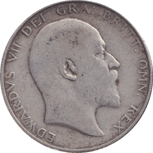 1908 HALFCROWN ( FINE ) - HALFCROWN - Cambridgeshire Coins