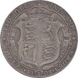 1908 HALFCROWN ( GF ) - HALFCROWN - Cambridgeshire Coins