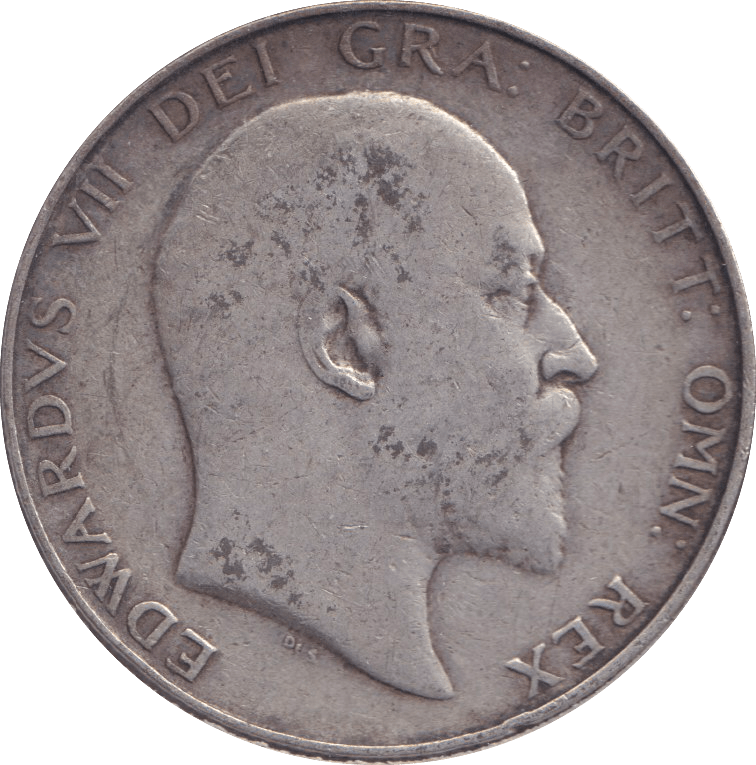 1908 HALFCROWN ( GF ) - HALFCROWN - Cambridgeshire Coins