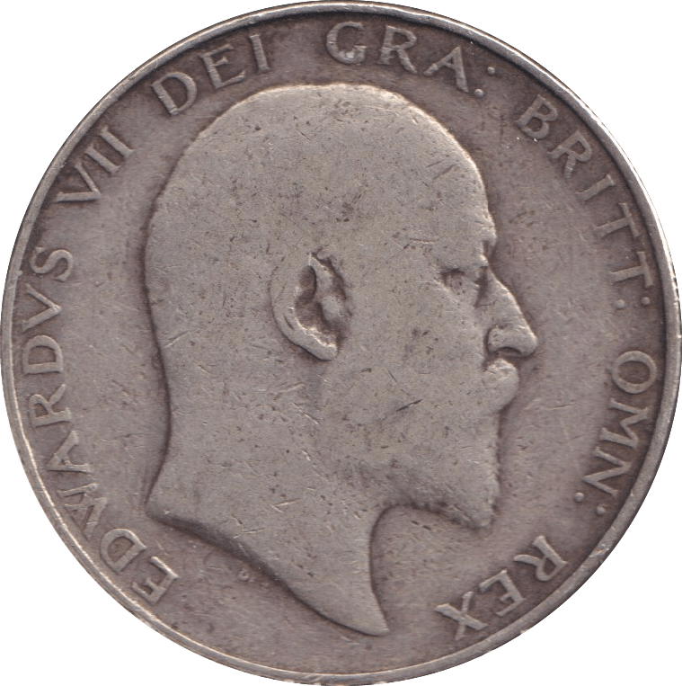 1908 HALFCROWN ( GF ) - HALFCROWN - Cambridgeshire Coins