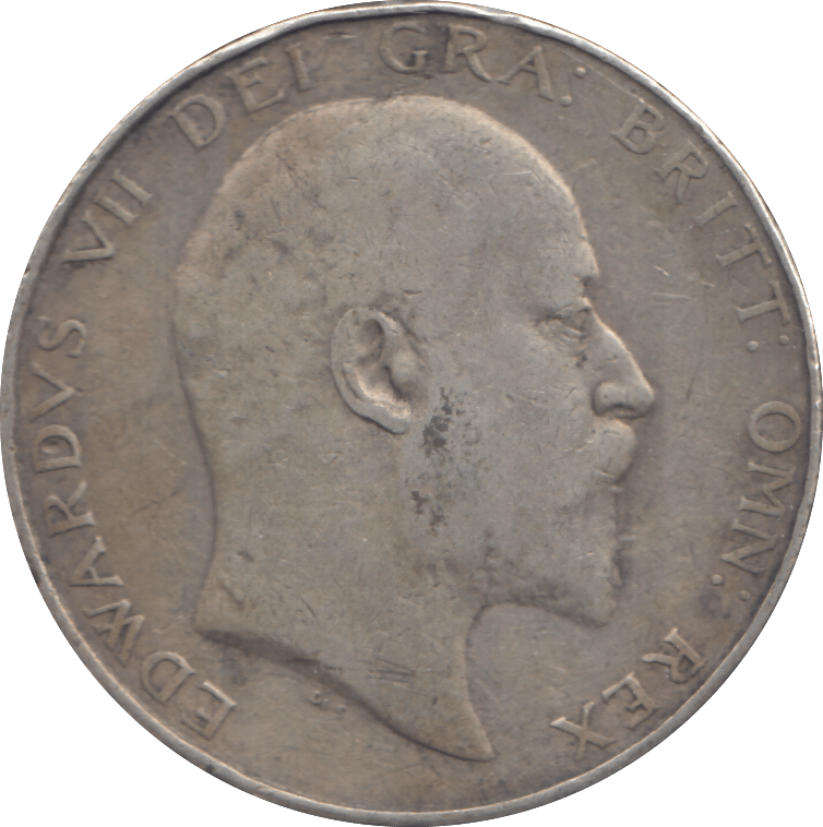 1908 HALFCROWN ( GF ) - HALFCROWN - Cambridgeshire Coins