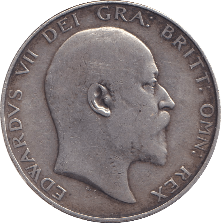 1908 HALFCROWN ( GF ) - HALFCROWN - Cambridgeshire Coins