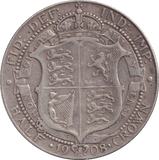 1908 HALFCROWN ( GF ) - WORLD COINS - Cambridgeshire Coins