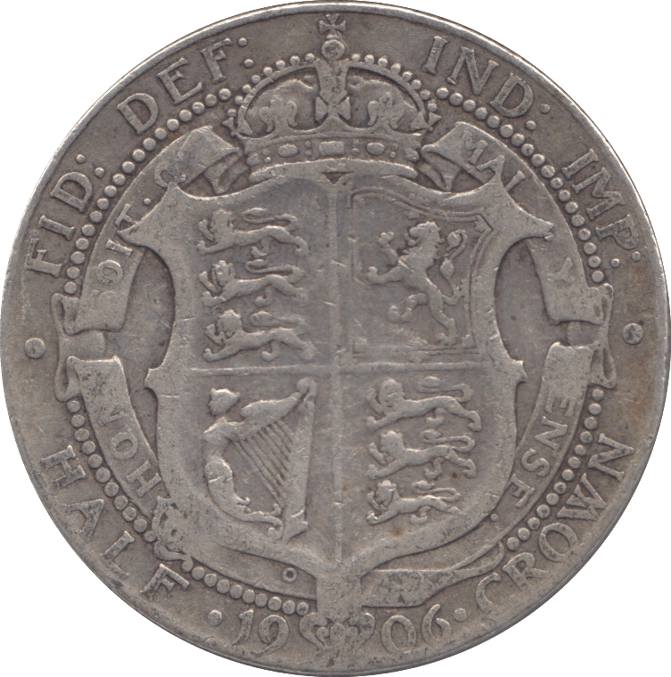 1908 HALFCROWN ( NF ) - HALFCROWN - Cambridgeshire Coins
