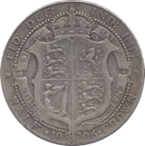 1908 HALFCROWN ( NF ) - HALFCROWN - Cambridgeshire Coins