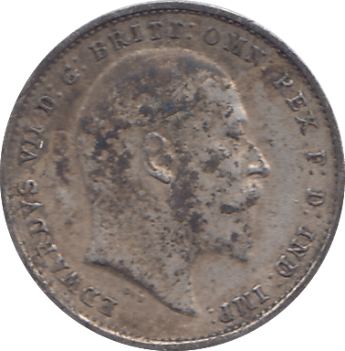 1908 MAUNDY 3 PENCE ( GVF ) - WORLD COINS - Cambridgeshire Coins