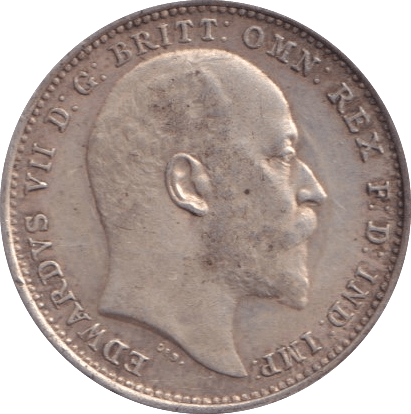 1908 MAUNDY FOURPENCE ( EF ) - MAUNDY FOURPENCE - Cambridgeshire Coins