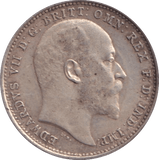 1908 MAUNDY FOURPENCE ( EF ) - MAUNDY FOURPENCE - Cambridgeshire Coins