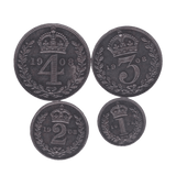 1908 MAUNDY SET EDWARD VII - Maundy Set - Cambridgeshire Coins