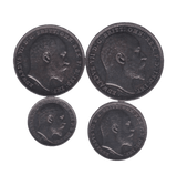 1908 MAUNDY SET EDWARD VII - Maundy Set - Cambridgeshire Coins