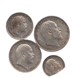 1908 MAUNDY SET ( UNC ) - Maundy Set - Cambridgeshire Coins