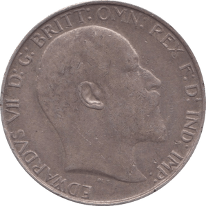 1908 ONE FLORIN ( GVF ) - WORLD COINS - Cambridgeshire Coins