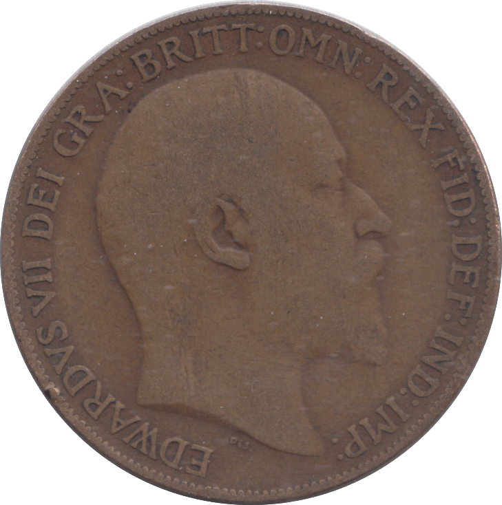 1908 PENNY ( FINE ) - PENNY - Cambridgeshire Coins