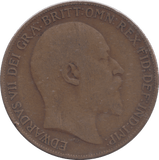 1908 PENNY ( FINE ) - PENNY - Cambridgeshire Coins