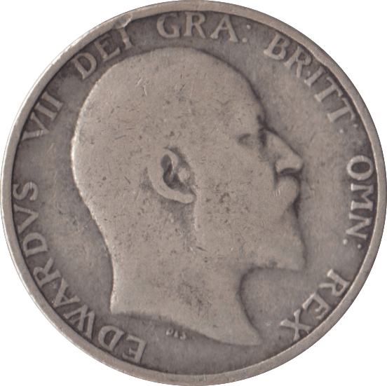 1908 SHILLING ( FINE ) - Shilling - Cambridgeshire Coins