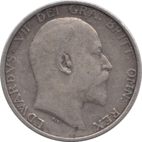 1908 SHILLING ( FINE ) - Shilling - Cambridgeshire Coins