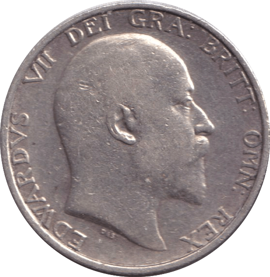 1908 SHILLING ( VF ) - SHILLING - Cambridgeshire Coins