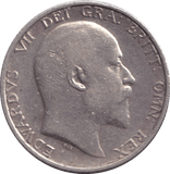 1908 SHILLING ( VF ) - SHILLING - Cambridgeshire Coins