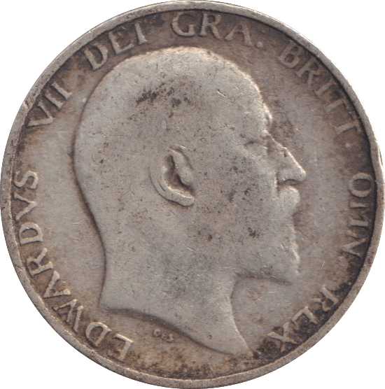 1908 SHILLING ( VF ) - SHILLING - Cambridgeshire Coins