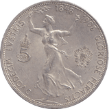 1908 SILVER 5 CORONA AUSTRIA - SILVER WORLD COINS - Cambridgeshire Coins