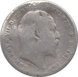 1908 SILVER THREEPENCE ( FAIR ) - Threepence - Cambridgeshire Coins