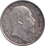 1908 SIXPENCE ( EF ) - SIXPENCE - Cambridgeshire Coins