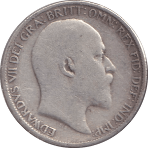 1908 SIXPENCE ( FAIR ) - SIXPENCE - Cambridgeshire Coins