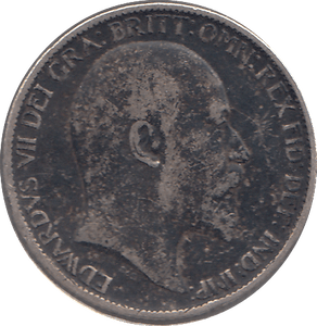 1908 SIXPENCE ( FINE ) 1 - SIXPENCE - Cambridgeshire Coins